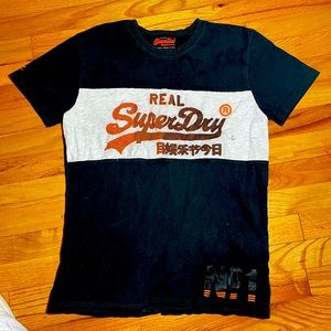 Men’s Super-Dry Logo T-Shirt, Size L